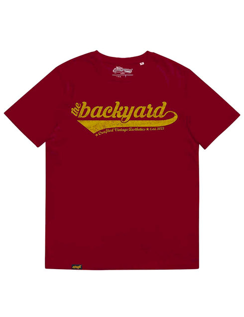 The Backyard Neue Old School Gold Logo