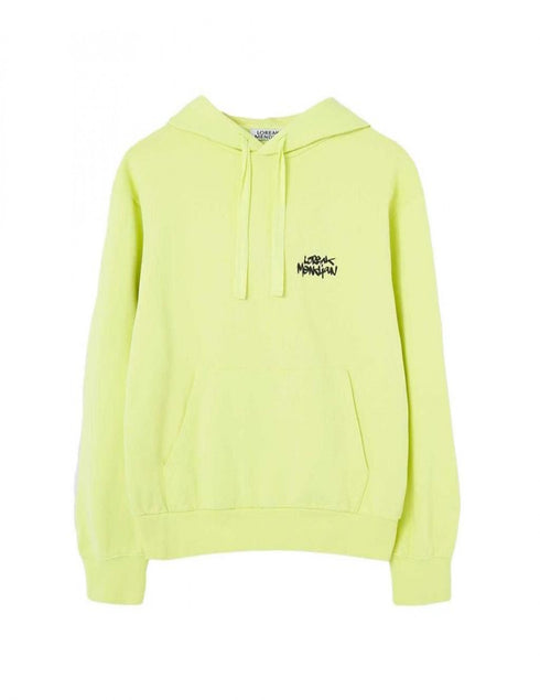Loreak Mendian Outline Light Green Man Sweatshirt