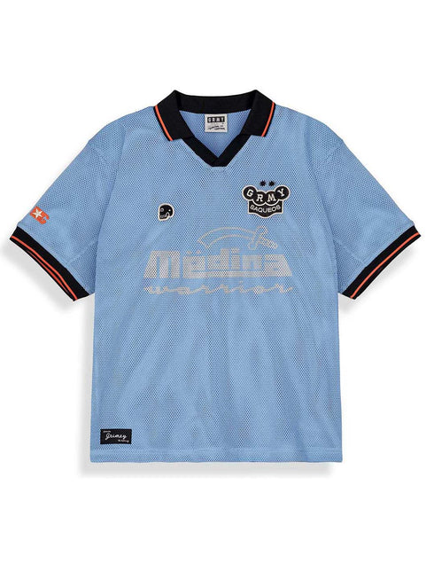 Grimey Machetazos The Warrior Boxy Mesh Soccer Jersey