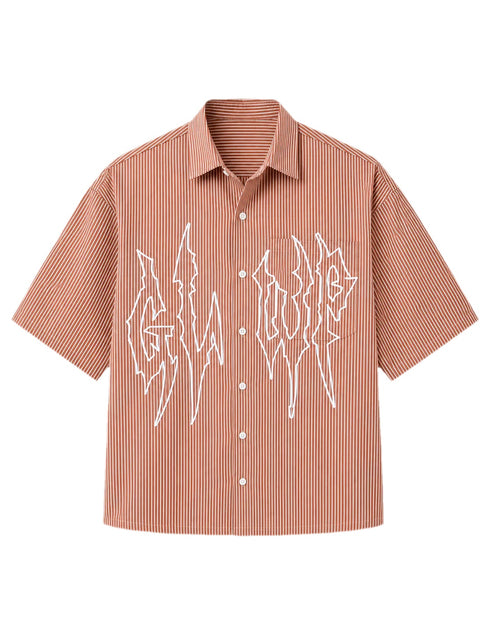 Camisa Crop Camel