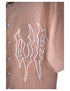 Camisa Crop Camel
