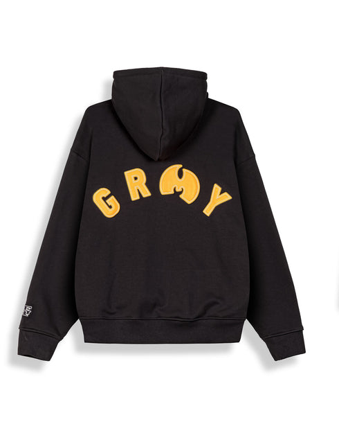 Grimey Tical X Grimey Regular Hoodie Black Yellow