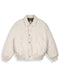 Grimey Hans Island PU Leather Jacket Crema