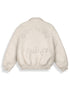 Grimey Hans Island PU Leather Jacket Crema