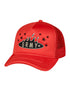 Grimey Gorra Wild One Trucker Rojo